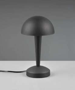 Πορτατιφ Μαύρο-Χρυσό CANARIA 1x E14 με Διακόπτη Αφής Reality – R59561180