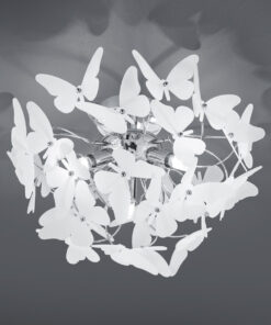 Φωτιστικό Οροφής Reality 3xG9 Χρώμιο Μεταλλικό R60213017