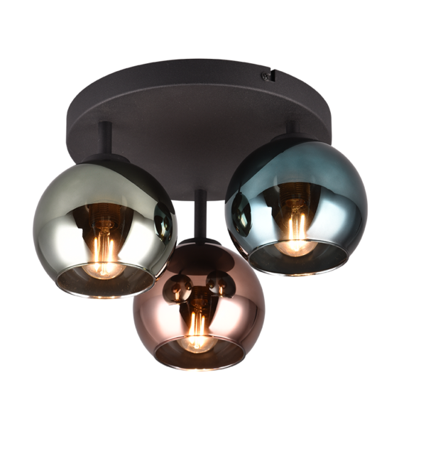 Φωτιστικό  Οροφής Trio Lighting 3xE14 Πολύχρωμο - R61303017