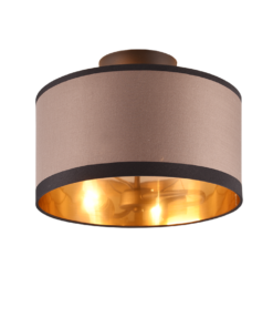 Φωτιστικό Οροφής Trio Lighting 2xE14 Καφέ Χρώματος – R61552041