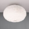 Φωτιστικό Οροφής με Fluffy Λευκό Βελούδο FURRY Reality 2x E27 – R61582001