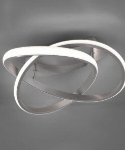 Φωτιστικό Οροφής Reality LED 18W Νίκελ Ματ Μεταλλικό Step Dimmable 2400lm 3000K R62051107