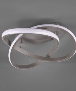 Φωτιστικό Οροφής Reality LED 18W Νίκελ Ματ Μεταλλικό Step Dimmable 2400lm 3000K R62051107