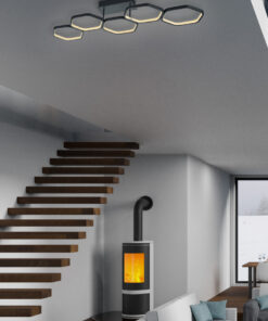 Φωτιστικό Οροφής Reality LED 24W Ανθρακί Μεταλλικό Step Dimmable 3000lm 3000K R62055142