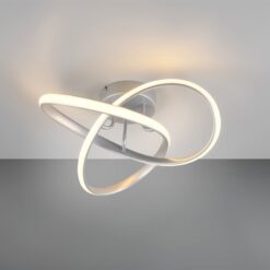 Φωτιστικό Οροφής MEO Trio Lighting LED 15W 1800lm 3000K Χρώματος Τιτάνιο – R62101187