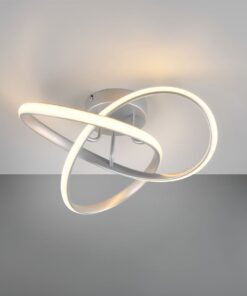 Φωτιστικό Οροφής MEO Trio Lighting LED 15W 1800lm 3000K Χρώματος Τιτάνιο – R62101187