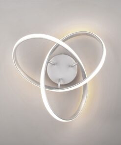 Φωτιστικό Οροφής MEO Trio Lighting LED 15W 1800lm 3000K Χρώματος Τιτάνιο – R62101187