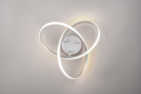 Φωτιστικό Οροφής MEO Trio Lighting LED 15W 1800lm 3000K Χρώματος Τιτάνιο – R62101187