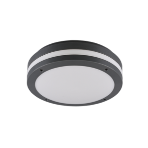 Φωτιστικό Οροφής Reality LED 12W  Ανθρακί Πλαστικό 1000lm 3000K IP54 R62151142