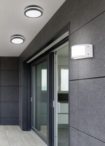 Φωτιστικό Οροφής Reality LED 12W Ανθρακί Πλαστικό 1000lm 3000K IP54 R62151142