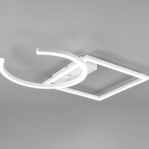 Φωτιστικό Οροφής Reality LED 23,5W  Λευκό Ματ Μεταλλικό Step Dimmable 3000lm 4000K  R62162131