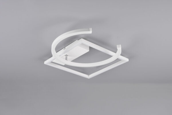 Φωτιστικό Οροφής Reality LED 23,5W  Λευκό Ματ Μεταλλικό Step Dimmable 3000lm 4000K  R62162131