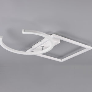 Φωτιστικό Οροφής Reality LED 23,5W  Λευκό Ματ Μεταλλικό Step Dimmable 3000lm 4000K  R62162131