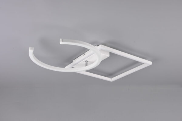 Φωτιστικό Οροφής Reality LED 23,5W  Λευκό Ματ Μεταλλικό Step Dimmable 3000lm 4000K  R62162131