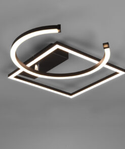 Φωτιστικό Οροφής Reality LED 23,5W Μαύρο Ματ Μεταλλικό Step Dimmable 2800lm 3000K R62162132