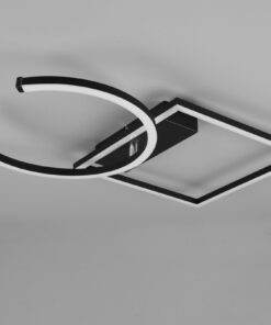 Φωτιστικό Οροφής Reality LED 23,5W Μαύρο Ματ Μεταλλικό Step Dimmable 2800lm 3000K R62162132