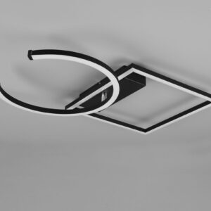 Φωτιστικό Οροφής Reality LED 23,5W  Μαύρο Ματ Μεταλλικό Step Dimmable 2800lm 3000K  R62162132