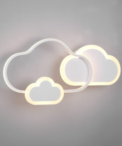 Παιδικό Φωτιστικό Οροφής / Τοίχου Reality LED 29W Λευκό Ματ Μεταλλικό Τηλεχειριζόμενο Dimmable 3600lm RGB+3000K – R62263131