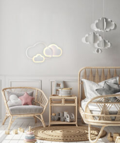 Παιδικό Φωτιστικό Οροφής / Τοίχου Reality LED 29W Λευκό Ματ Μεταλλικό Τηλεχειριζόμενο Dimmable 3600lm RGB+3000K – R62263131