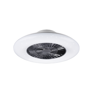 Ανεμιστήρας Reality LED 40W  Χρώμιο Πλαστικό Dimmable 5000lm 3000 – 6500K  R62402106