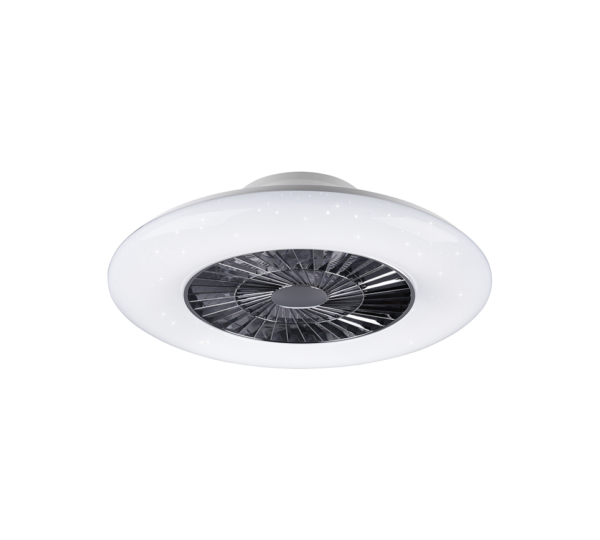 Ανεμιστήρας Reality LED 40W  Χρώμιο Πλαστικό Dimmable 5000lm 3000 – 6500K  R62402106
