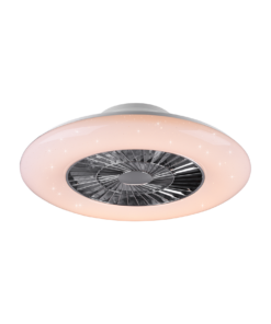 Ανεμιστήρας Reality LED 40W Χρώμιο Πλαστικό Dimmable 5000lm 3000 – 6500K R62402106