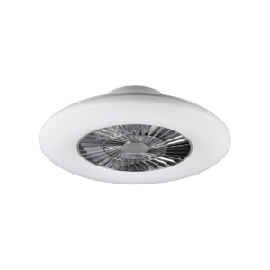 Ανεμιστήρας Reality LED 40W  Χρώμιο Πλαστικό Dimmable 5000lm 3000 – 6500K  R62402106
