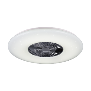 Ανεμιστήρας Reality LED 60W  Χρώμιο Πλαστικό Dimmable 4400lm 3000 – 6500K  R62402906