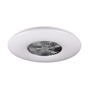 Ανεμιστήρας Reality LED 60W  Χρώμιο Πλαστικό Dimmable 4400lm 3000 – 6500K  R62402906