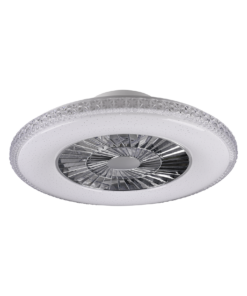 Ανεμιστήρας Reality LED 40W Χρώμιο Πλαστικό Dimmable 5000lm 3000 – 6500K R62412106