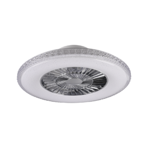 Ανεμιστήρας Reality LED 40W  Χρώμιο Πλαστικό Dimmable 5000lm 3000 – 6500K  R62412106