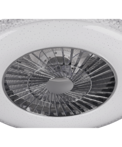 Ανεμιστήρας Reality LED 40W Χρώμιο Πλαστικό Dimmable 5000lm 3000 – 6500K R62412106