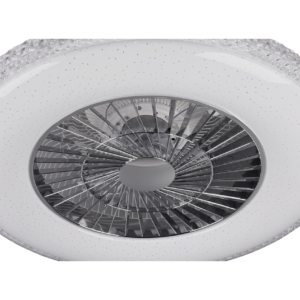 Ανεμιστήρας Reality LED 40W  Χρώμιο Πλαστικό Dimmable 5000lm 3000 – 6500K  R62412106