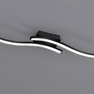 Φωτιστικό Οροφής Reality LED 5W  Μαύρο Ματ Μεταλλικό 500lm 3000K  R62472132