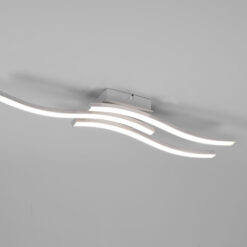 Φωτιστικό Οροφής Reality ROUTE 3x SMD LED, 5W · 3x 600lm, 4000K Νίκελ Ματ Μεταλλικό – R62473407