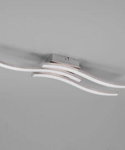 Φωτιστικό Οροφής Reality ROUTE 3x SMD LED, 5W · 3x 600lm, 4000K Νίκελ Ματ Μεταλλικό – R62473407