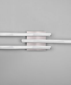 Φωτιστικό Οροφής Reality ROUTE 3x SMD LED, 5W · 3x 600lm, 4000K Νίκελ Ματ Μεταλλικό – R62473407