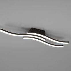 Φωτιστικό Οροφής Reality ROUTE 3x SMD LED, 5W · 3x 600lm, 4000K Μαύρο Ματ Μεταλλικό – R62473432
