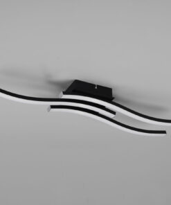 Φωτιστικό Οροφής Reality ROUTE 3x SMD LED, 5W · 3x 600lm, 4000K Μαύρο Ματ Μεταλλικό – R62473432