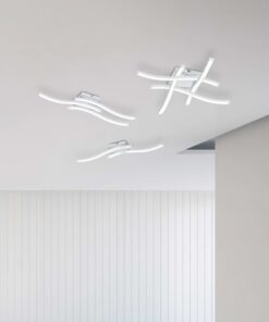 Φωτιστικό Οροφής Reality LED Λευκό Ματ Μεταλλικό 2000lm 4000K – R62474131