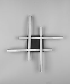 Φωτιστικό Οροφής Reality ROUTE 4x SMD LED, 5W · 2400lm, 4000K Μαύρο Ματ Μεταλλικό – R62474432