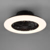 Ανεμιστήρας Reality STRALSUND   LED, 26,8W · 1x 2600lm, 3000 – 6500K Μαύρο Ματ Πλαστικό   – R62522132