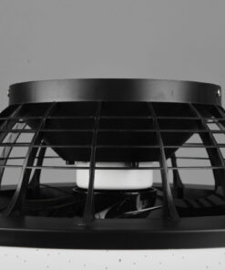 Ανεμιστήρας Reality STRALSUND LED, 26,8W · 1x 2600lm, 3000 – 6500K Μαύρο Ματ Πλαστικό – R62522132