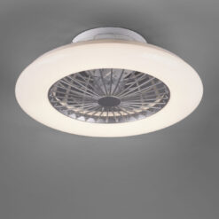 Ανεμιστήρας Reality 30W Τιτάνιο Πλαστικό Dimmable 2200lm 3000 – 6500K R62522187