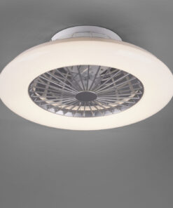 Ανεμιστήρας Reality 30W Τιτάνιο Πλαστικό Dimmable 2200lm 3000 – 6500K R62522187
