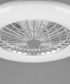 Ανεμιστήρας Reality STRALSUND LED, 26,8W · 2600lm, 3000 – 6500K Τιτάνιο Πλαστικό, RGBW, Χρονοδιακόπτης, Τηλεχειριζόμενο dimmable, 3 ταχύτητες, Step Dimmable – R62522987