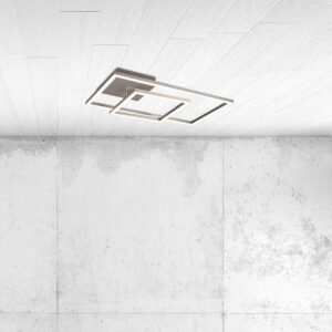 Φωτιστικό Οροφής Reality  LED 25W Νίκελ Ματ Μεταλλικό Step Dimmable 3000lm  3000K – R62642107