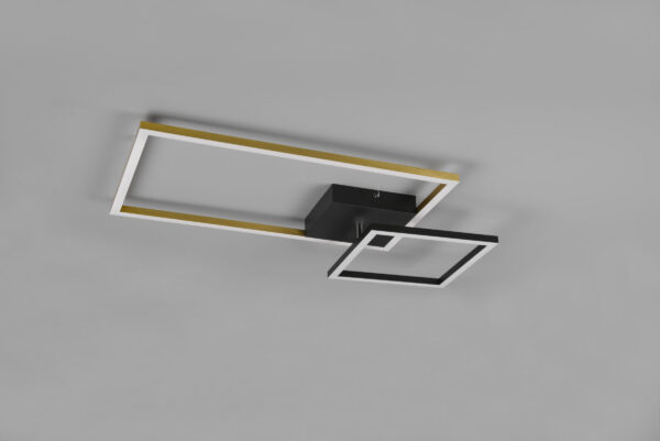 Φωτιστικό Οροφής Reality  LED 25W Ορείχαλκος Μεταλλικό Step Dimmable 3000lm  3000K – R62642108