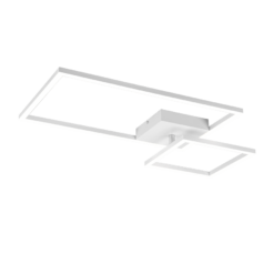 Φωτιστικό Οροφής Reality LED 25W Λευκό Ματ Μεταλλικό Step Dimmable 3000lm 4000K – R62642131