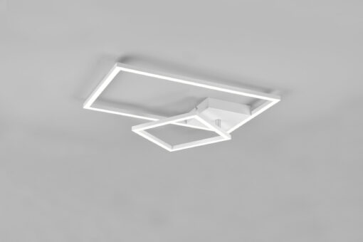 Φωτιστικό Οροφής Reality  LED 25W Λευκό Ματ Μεταλλικό Step Dimmable 3000lm  4000K – R62642131
